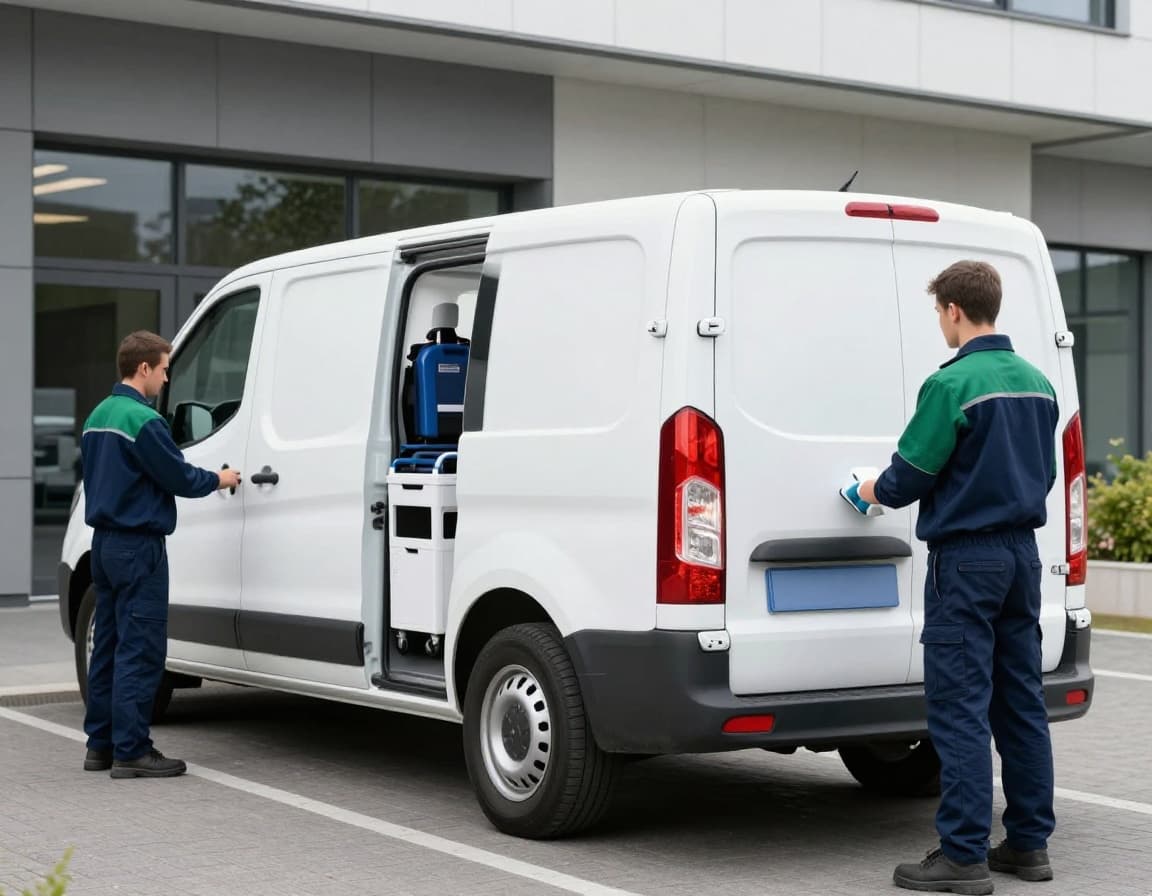 Unsere Servicefahrzeuge im Einsatz