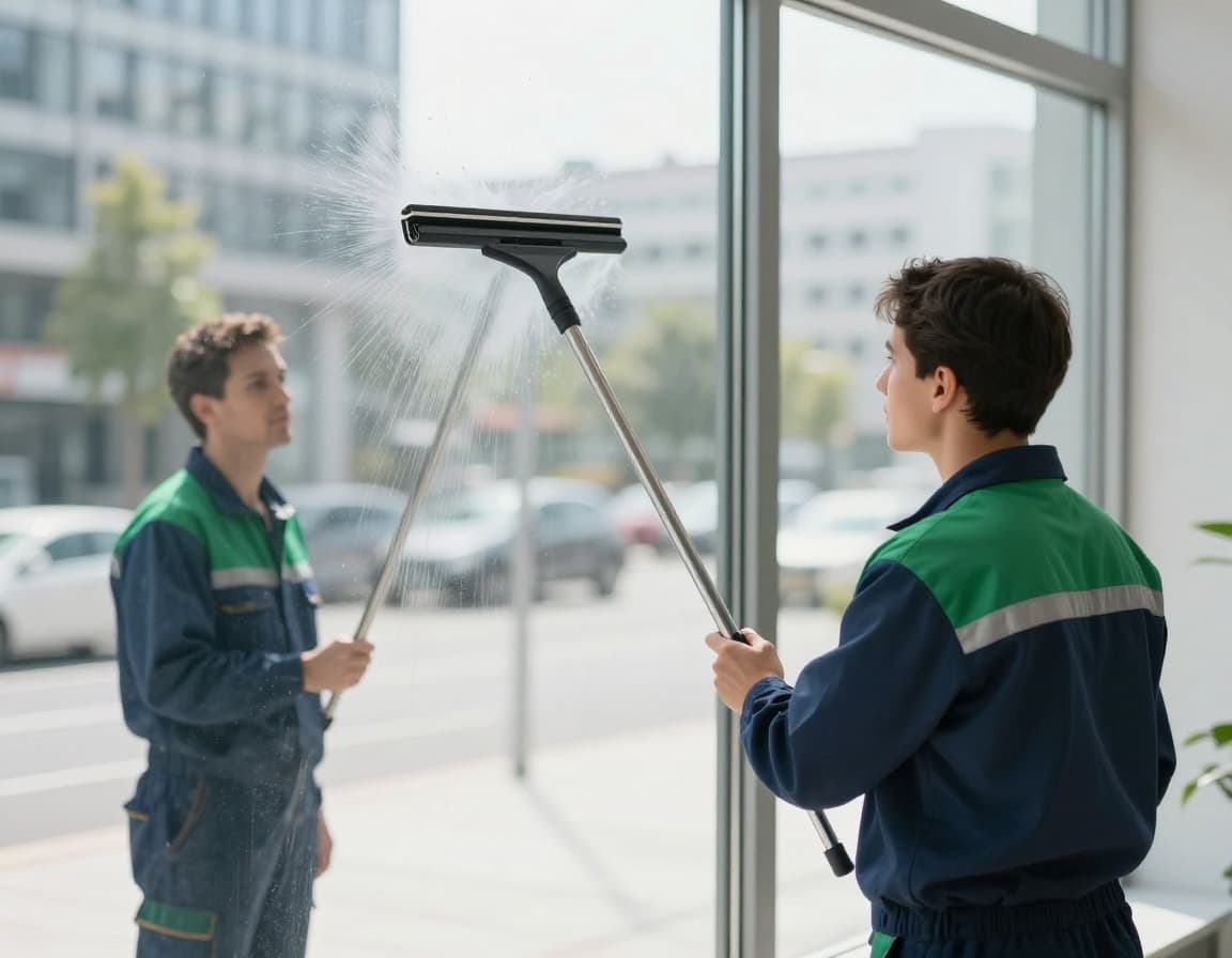 Glas- und Fensterreinigung